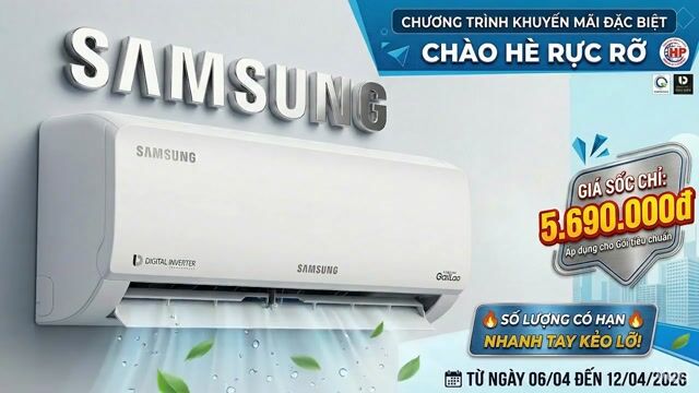 Máy lạnh Samsung AR10DYHZAWKNSV 1 HP. Mua bán Máy lạnh, điều hoà tại Thành phố Trà Vinh Trà Vinh được đăng bởi Hoàng Kha  hình 1