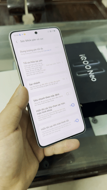iQOO Neo 11 12GB/256GB Trắng Snapdragon 8 Elite. Mua bán Điện thoại tại Thành phố Nam Định Nam Định được đăng bởi Trí Dũng Store hình 1