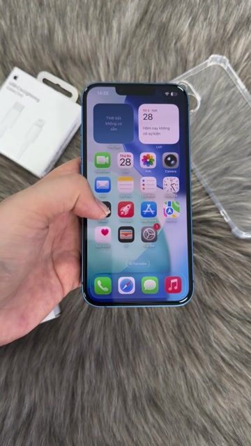 Apple iPhone 13 256GB Xanh. Mua bán Điện thoại tại Quận Ngô Quyền Hải Phòng được đăng bởi lê thanh thuỷ hình 1
