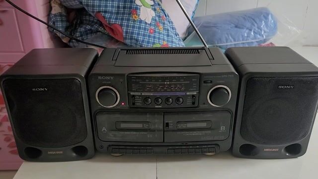 Đài cassette Sony CFS-715S Đen. Mua bán Tivi, Âm thanh tại Huyện Mỏ Cày Bắc Bến Tre được đăng bởi Huỳnh Khánh Duy hình 1