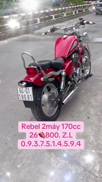 Moto Rebel 170cc. Mua bán Xe máy tại Quận Bình Tân Tp Hồ Chí Minh được đăng bởi Nguyễn Trần Khắc Trường hình 1