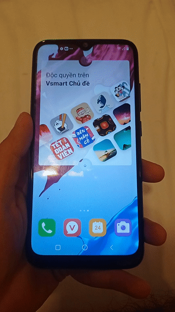 Vsmart VOS 3.0 32GB Xanh. Mua bán Điện thoại tại Thị xã Hoài Nhơn Bình Định được đăng bởi hoaibao nguyentan hình 1