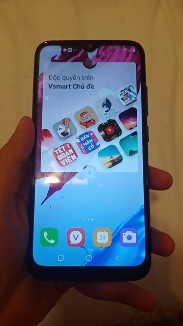 Vsmart VOS 3.0 32GB Xanh. Mua bán Điện thoại tại Thị xã Hoài Nhơn Bình Định được đăng bởi hoaibao nguyentan hình 1