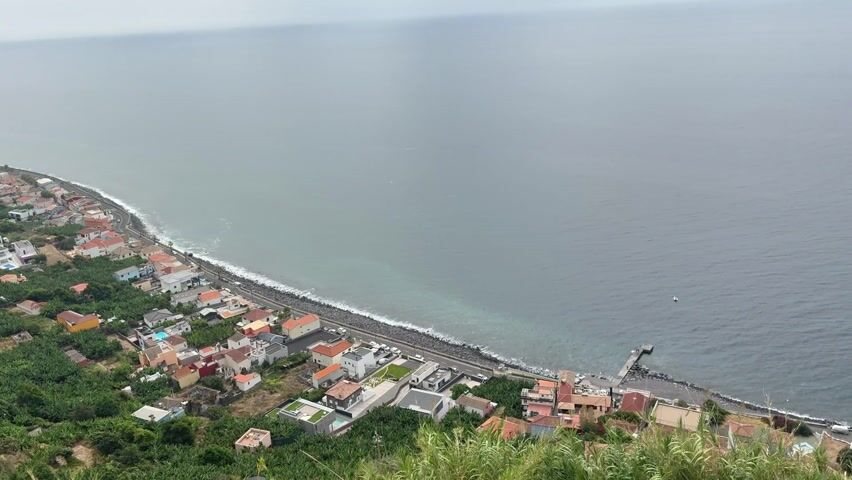 Paul do Mar from the cliff road