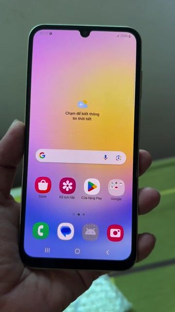 Samsung Galaxy A25 5G 128GB Vàng 8GB zin. Mua bán Điện thoại tại Quận Long Biên Hà Nội được đăng bởi ĐIỆN THOẠI AK TẬN TÂM TRÁCH NHIỆM hình 1