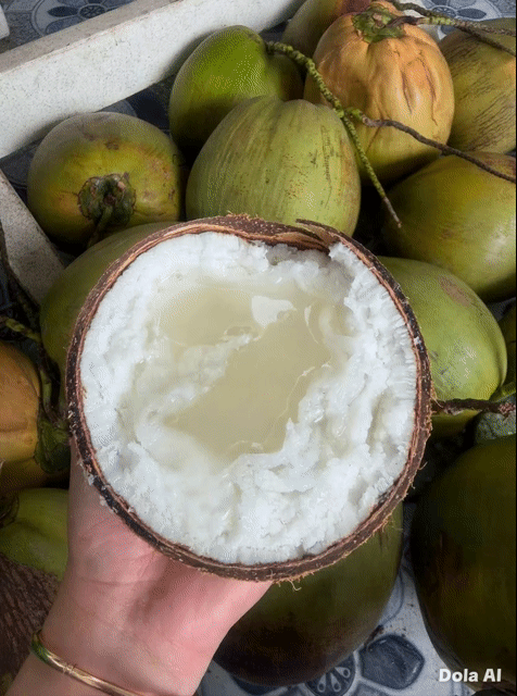 Dừa sáp Cầu Kè Chính gốc. Mua bán Đồ ăn, thực phẩm và các loại khác tại Huyện Tiểu Cần Trà Vinh được đăng bởi hồng thị Ngọc ly hình 1