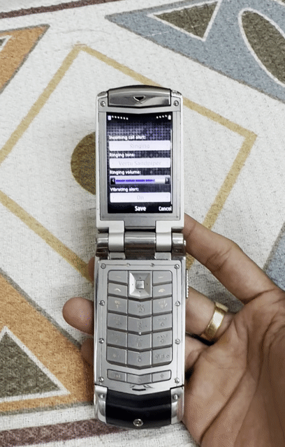 Vertu Ayxta Bạc Đen Đã qua sử dụng. Mua bán Điện thoại tại Quận 8 Tp Hồ Chí Minh được đăng bởi Thanh Đỗ hình 1
