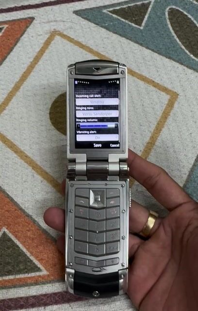 Vertu Ayxta Bạc Đen Đã qua sử dụng. Mua bán Điện thoại tại Quận 8 Tp Hồ Chí Minh được đăng bởi Thanh Đỗ hình 1