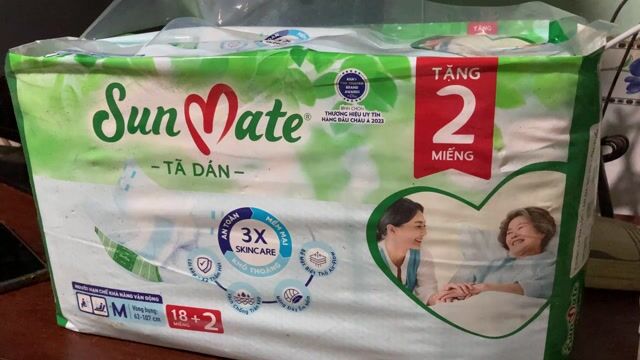 Tã dán SunMate M. Mua bán Mẹ và bé tại Thành phố Rạch Giá Kiên Giang được đăng bởi Nguyễn Nguyễn hình 1