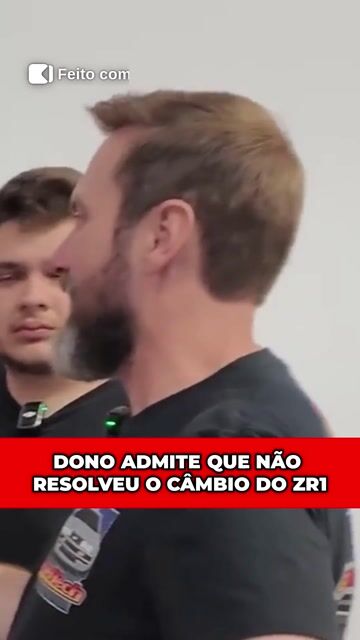 DONO ADMITE QUE NÃO RESOLVEU O CÂMBIO DO ZR1