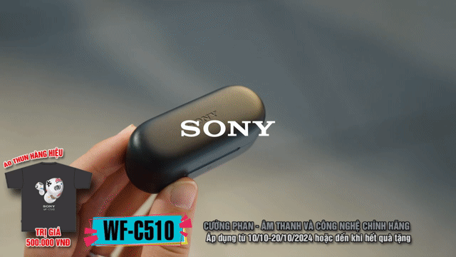New 100% - Tai Nghe True Wireless Sony WF-C510. Mua bán Tivi, Âm thanh tại Quận Tân Phú Tp Hồ Chí Minh được đăng bởi Cường Phan CoLtd hình 1