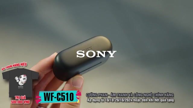 New 100% - Tai Nghe True Wireless Sony WF-C510. Mua bán Tivi, Âm thanh tại Quận Tân Phú Tp Hồ Chí Minh được đăng bởi Cường Phan CoLtd hình 1