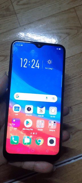OPPO A7 Ram 4GB/64GB xanh. Mua bán Điện thoại tại Quận 12 Tp Hồ Chí Minh được đăng bởi thanhly hình 1