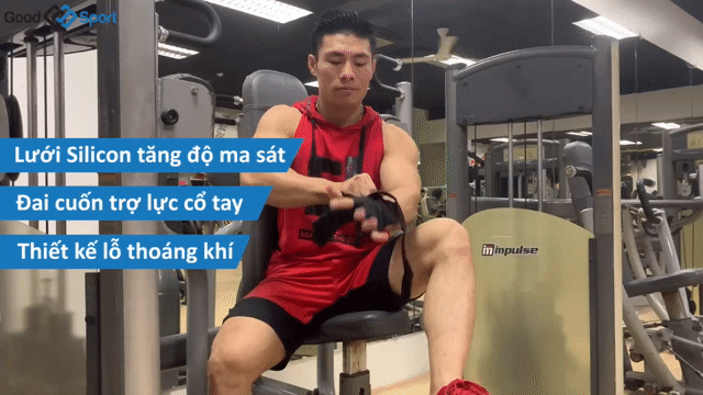 Găng tay tập gym Aolikes AL109 Đen. Mua bán Đồ thể thao, Dã ngoại tại Quận Hai Bà Trưng Hà Nội được đăng bởi Hồng Hường hình 1