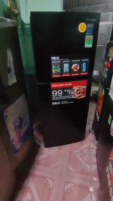 Tủ lạnh inverter siêu tiết kiệm điện mới 95% BH 6t
