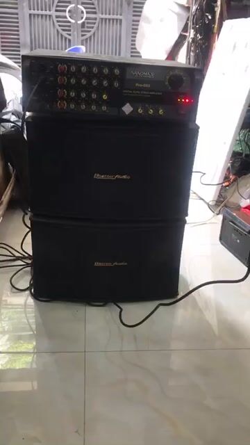 Bộ karaoke Boston Pro-002 Đen hát hay tiếng ấm. Mua bán Tivi, Âm thanh tại Quận Tân Phú Tp Hồ Chí Minh được đăng bởi BinhAn hình 1