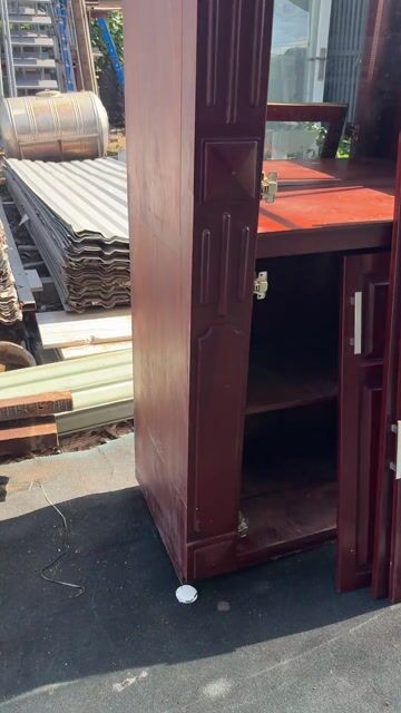 Tủ rượu Gỗ căm xe Nâu 120x220cm. Mua bán Tủ, kệ gia đình tại Huyện Hóc Môn Tp Hồ Chí Minh được đăng bởi anh tú hình 1