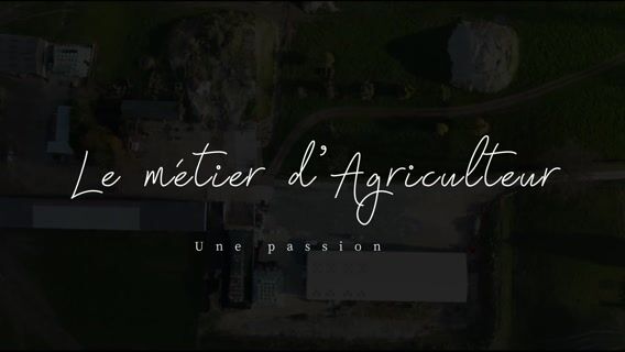Le métier d'agriculteur