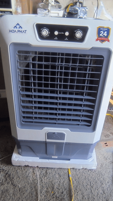 Quạt điều hòa Hòa Phát 70 lít 270W mới. Mua bán Quạt tại Quận Gò Vấp Tp Hồ Chí Minh được đăng bởi Gia Dụng Giá Kho hình 1