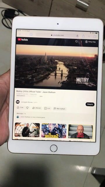 Apple iPad mini 3 64GB Vàng. Mua bán Máy tính bảng tại Quận 7 Tp Hồ Chí Minh được đăng bởi Son hình 1