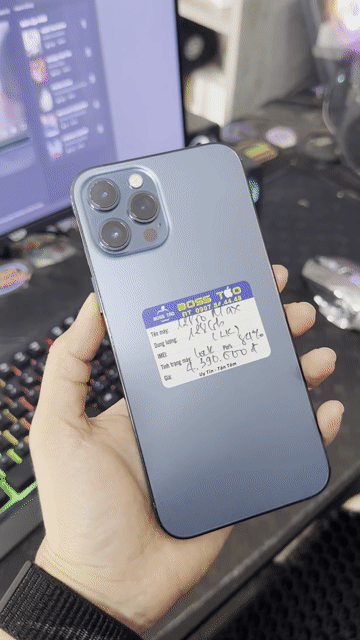 ☑️ iPhone 12 Pro Max 128GB giá rẻ cho ae chửa cháy. Mua bán Điện thoại tại Thị xã Bến Cát Bình Dương được đăng bởi Boss Táo hình 1