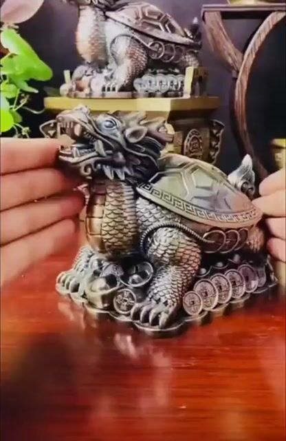 Gạt tàn Long Quy hợp kim nhôm. Mua bán Nội thất, đồ gia dụng khác tại Thành phố Phan Thiết Bình Thuận được đăng bởi trần thanh hiệp hình 1