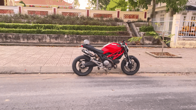 Ducati Monster 696 2010 Đỏ 17.000km. Mua bán Xe máy tại Huyện Trảng Bom Đồng Nai được đăng bởi CTY NINJAVAN hình 1
