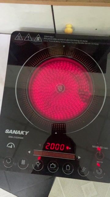 Bếp hồng ngoại Sanaky SNK-2103HGN Đen. Mua bán Bếp, lò, đồ điện nhà bếp tại Quận 8 Tp Hồ Chí Minh được đăng bởi Linh Trương hình 1