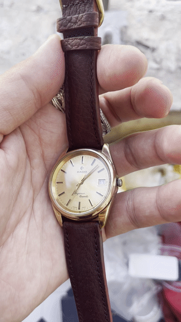 Rado Companion 729 2002.2 Nam Vàng Mạ vàng. Mua bán Đồng hồ tại Huyện Tiên Lữ Hưng Yên được đăng bởi Sử  hình 1