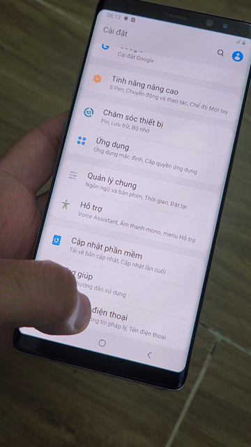 Samsung Galaxy Note 8 64GB Xám. Mua bán Điện thoại tại Huyện Bình Chánh Tp Hồ Chí Minh được đăng bởi Thảo Samsung hình 1