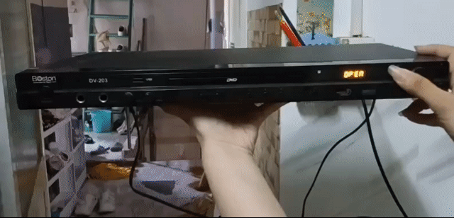 Đầu đĩa DVD Đen Đã sử dụng. Mua bán Tivi, Âm thanh tại Quận 4 Tp Hồ Chí Minh được đăng bởi Hữu Duyên hình 1