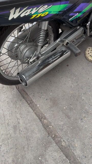 Honda Wave 110 Thái 2000 Xanh đen. Mua bán Xe máy tại Quận Hai Bà Trưng Hà Nội được đăng bởi Long  Đinh hình 1