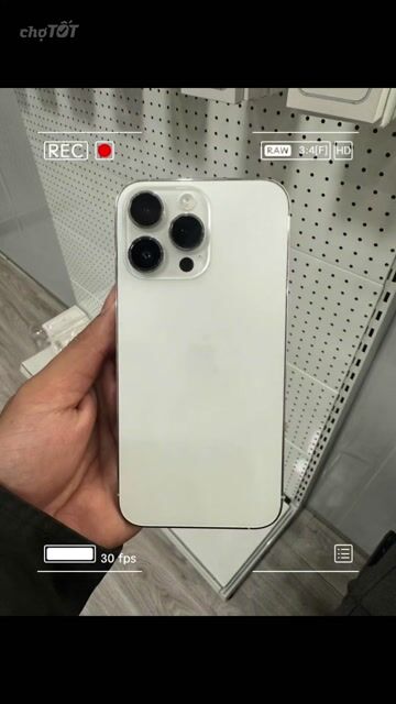 Apple iPhone 14 Pro Max 256GB Trắng Nguyên zin. Mua bán Điện thoại tại Thị xã Tân Uyên Bình Dương được đăng bởi Akc Góp Nợ Xấu Tân Uyên hình 1