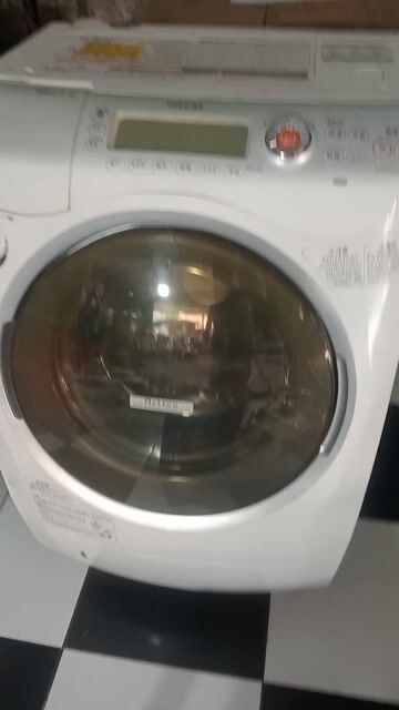 Máy giặt Toshiba Giặt sấy Trắng. Mua bán Máy giặt tại Quận Tân Phú Tp Hồ Chí Minh được đăng bởi Điện Tử Quách Điêu hình 1