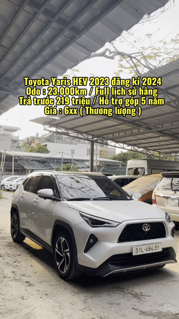 Toyota Yaris Cross HEV 2023 / 23.000km. Mua bán Ô tô tại Quận Tân Phú Tp Hồ Chí Minh được đăng bởi Lê Tấn Dũ hình 1