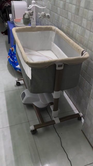Nôi điện Chilux S11 Xám. Mua bán Mẹ và bé tại Huyện Củ Chi Tp Hồ Chí Minh được đăng bởi Phước Trung hình 1
