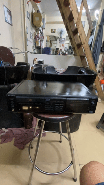 Đầu đĩa CD Sony và cassette 2 chức năng đẹp. Mua bán Tivi, Âm thanh tại Quận Thanh Xuân Hà Nội được đăng bởi Văn sỹ cắt tóc hình 1