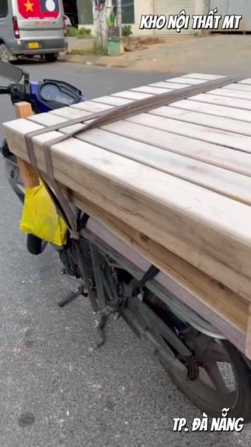 Giường Gỗ Pallet Chắc Chắn, Giá Rẻ, New 100%. Mua bán Giường, chăn ga gối nệm tại Quận Cẩm Lệ Đà Nẵng được đăng bởi Kho Nội Thất MT  hình 1