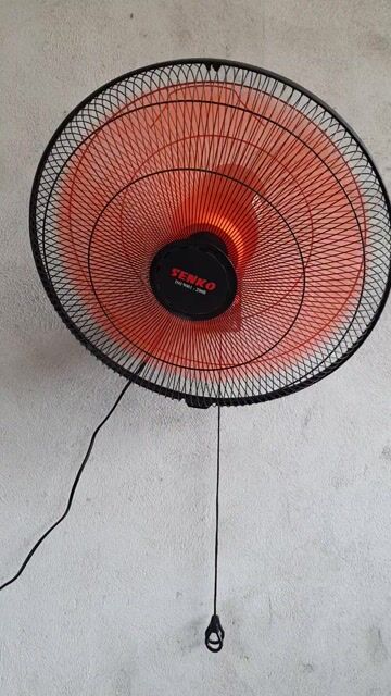 Quạt treo tường công nghiệp Senko Cam Đen 75W. Mua bán Quạt tại Thành phố Thủ Dầu Một Bình Dương được đăng bởi NTN hình 1