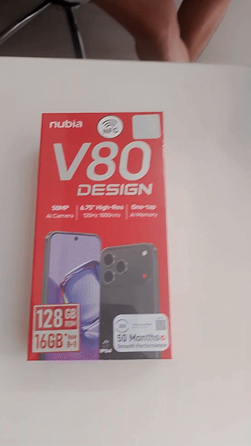nubia V80 Design 128GB Đen. Mua bán Điện thoại tại Quận Tân Bình Tp Hồ Chí Minh được đăng bởi Mun shop hình 1