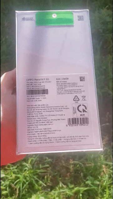 OPPO Reno15 F 5G Xanh 8GB/256GB 5G. Mua bán Điện thoại tại Quận Liên Chiểu Đà Nẵng được đăng bởi TTKT QC CS hình 1
