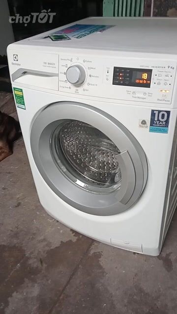 Máy giặt Electrolux EWF12942 9kg Inverter Trắng. Mua bán Máy giặt tại Quận Tân Phú Tp Hồ Chí Minh được đăng bởi Điện Tử Quách Điêu hình 1