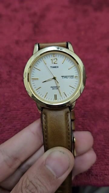 Đồng hồ Timex Nam dây da 37mm. Mua bán Đồng hồ tại Quận Thanh Xuân Hà Nội được đăng bởi Nguyễn Như Tùng hình 1