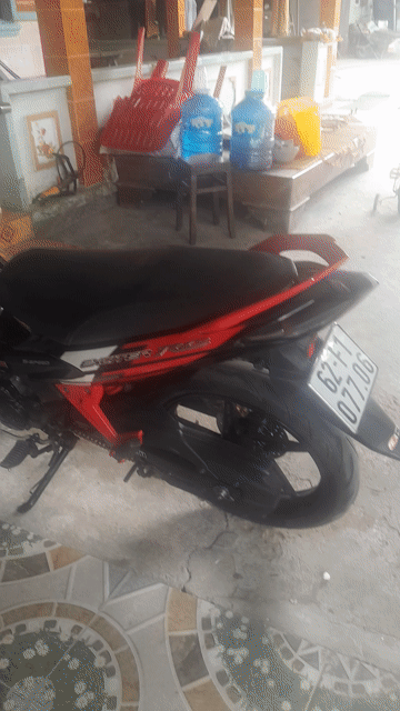 Yamaha Exciter 5S 2014 Đỏ đen. Mua bán Xe máy tại Huyện Bến Lức Long An được đăng bởi Vũ Minh hình 1