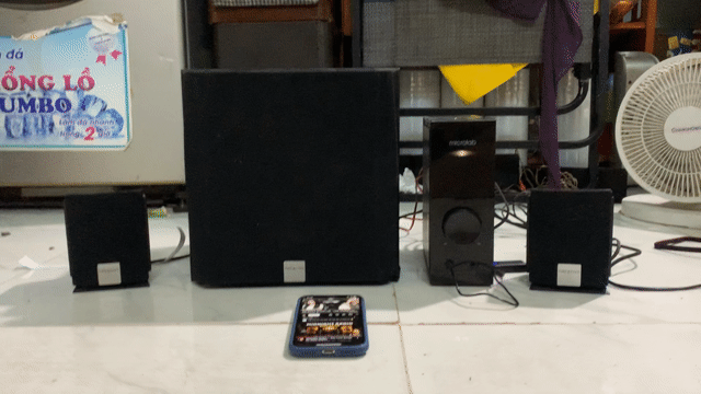 Bộ Loa vi tính 2.1 Amli rời Microlab ghép loa mỹ. Mua bán Tivi, Âm thanh tại Quận Tân Phú Tp Hồ Chí Minh được đăng bởi anphong hình 1