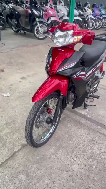 Honda Blade 2022 Đỏ đen. Mua bán Xe máy tại Thị xã Bến Cát Bình Dương được đăng bởi xe máy trả góp tín nghĩa  hình 1