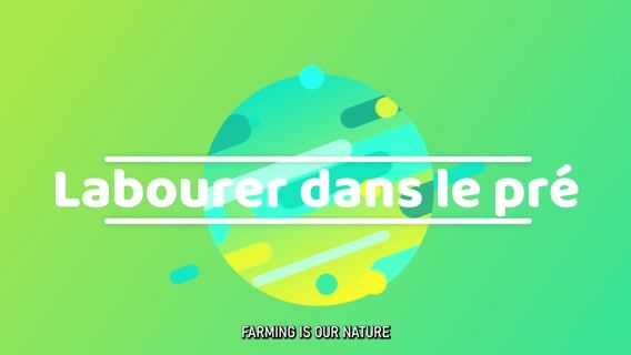 Labourer dans le pré