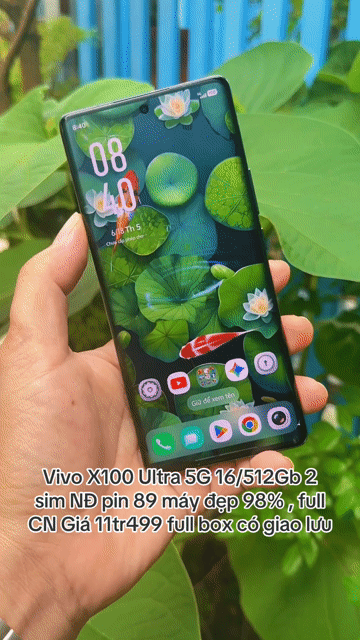 Vivo X100 Ultra 5G 16GB/512GB 2sim full box máy 98. Mua bán Điện thoại tại Thành phố Mỹ Tho Tiền Giang được đăng bởi LH Max Dilys hình 1