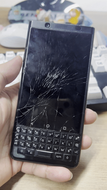 BlackBerry Keyone Đen bể màn hình. Mua bán Điện thoại tại Quận Bình Tân Tp Hồ Chí Minh được đăng bởi Lộc hình 1