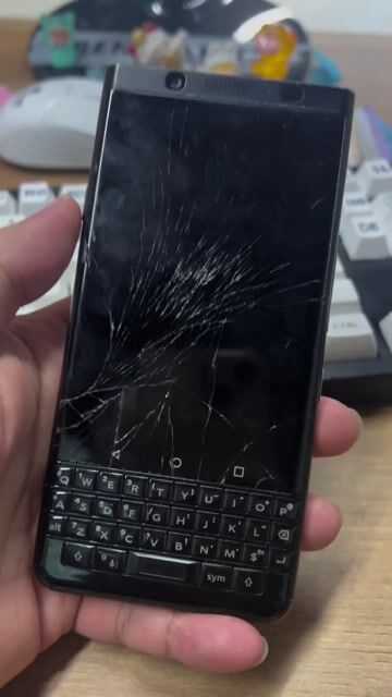 BlackBerry Keyone Đen bể màn hình. Mua bán Điện thoại tại Quận Bình Tân Tp Hồ Chí Minh được đăng bởi Lộc hình 1
